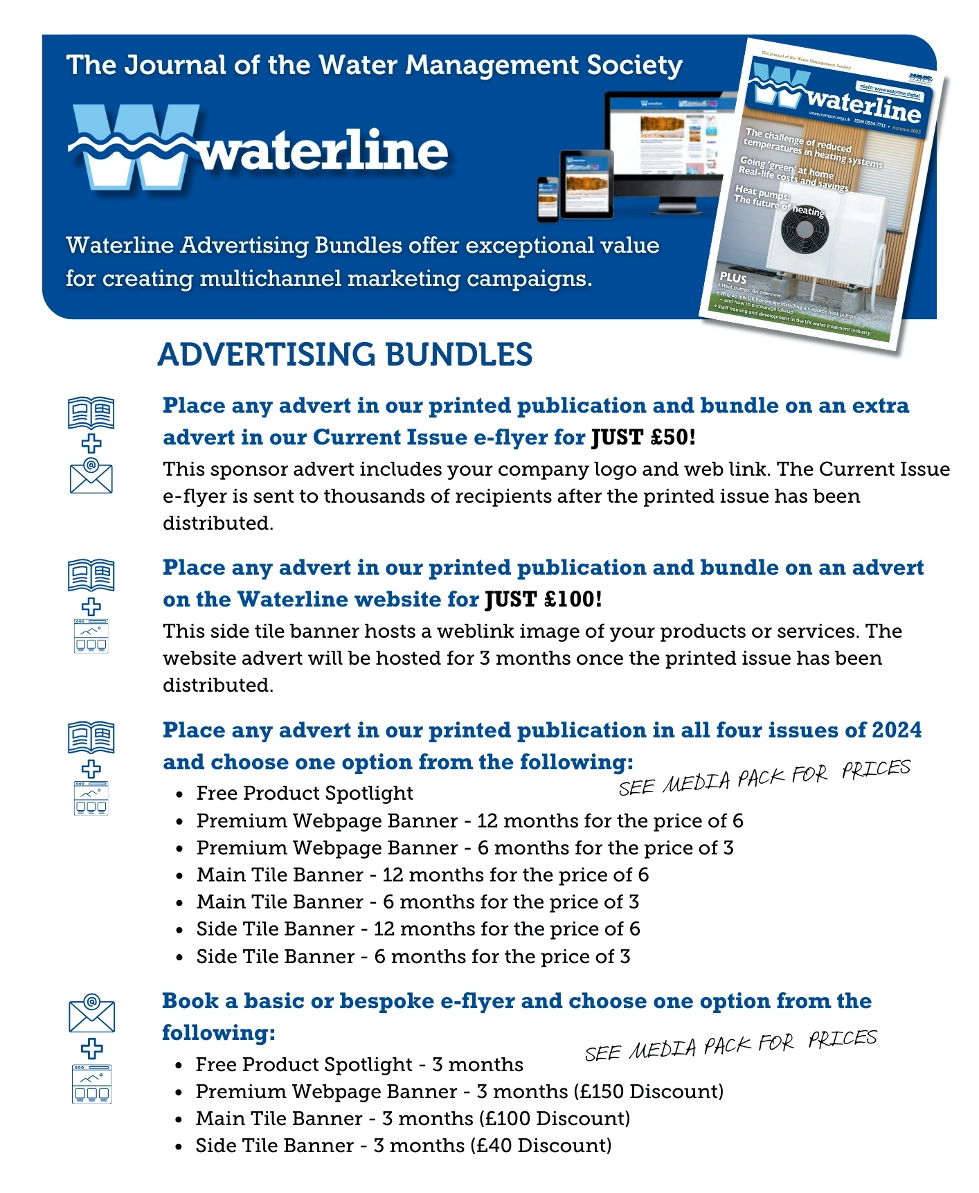 Waterline Advertising Bundles